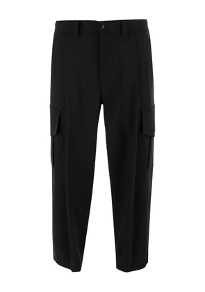 Giorgio Armani multi-pocket cargo pants - Black