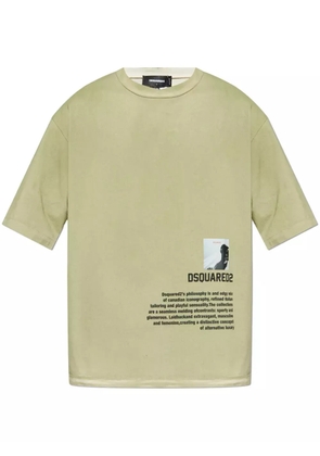 DSQUARED2 graphic-print T-shirt - Green