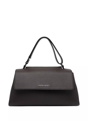 Orciani Sveva Longuette magnetic-closure tote bag - Brown