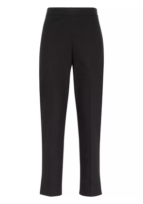 Brunello Cucinelli high-waisted cropped trousers - Black