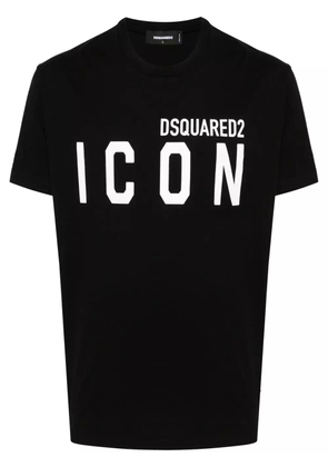DSQUARED2 logo-print cotton T-shirt - Black