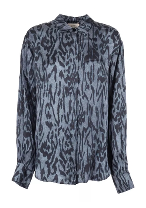 Forte Forte pattern shirt - Blue