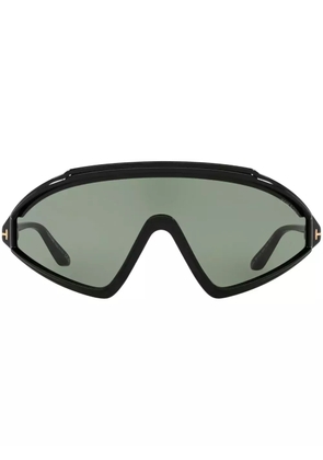 TOM FORD Eyewear Lorna shield-frame sunglasses - Black