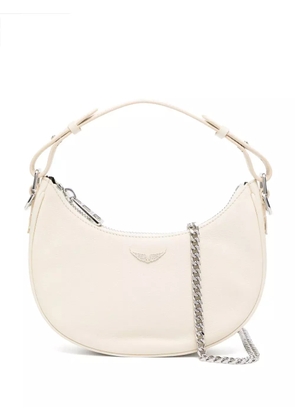 Zadig&Voltaire wings-plaque leather shoulder bag - Neutrals