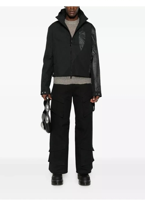 HELIOT EMIL Polarize hooded windbreaker - Black