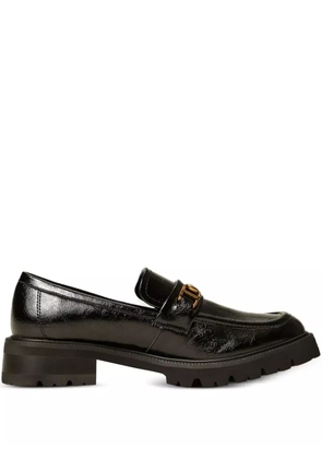 TWINSET oval-clasp loafers - Black