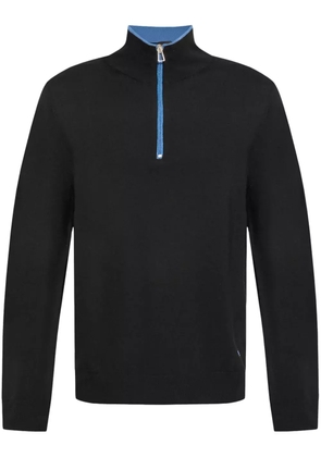 PS Paul Smith half-zip merino jumper - Blue