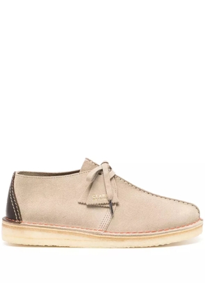 Clarks Originals Desert Trek suede shoes - Brown