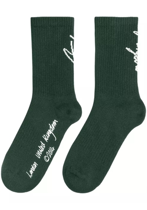 Axel Arigato Soho ribbed socks - Green