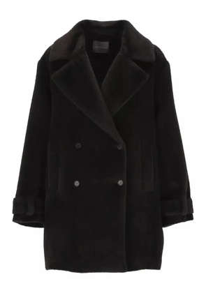 Lorena Antoniazzi double-breasted coat - Brown