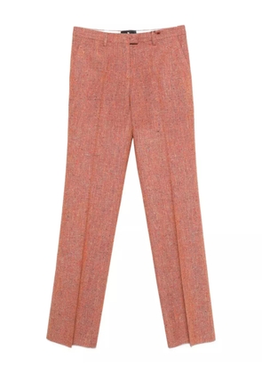 ETRO speckled tweed trousers - Red