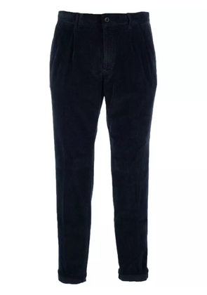 Incotex ribbed trousers - Blue