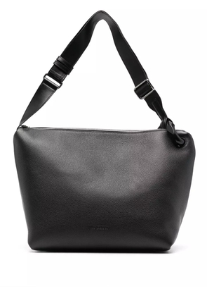 JW Anderson small Corner leather shoulder bag - Black