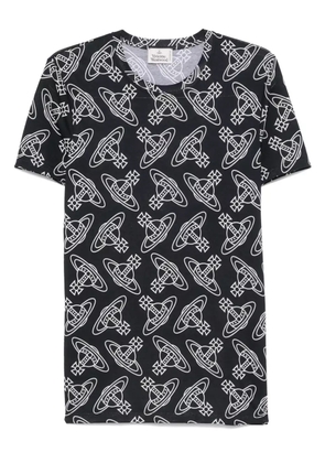 Vivienne Westwood Orb-print pajama top - Black