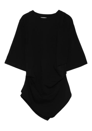 Róhe draped T-shirt - Black
