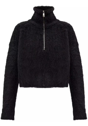 Sportmax half-zip sweater - Black