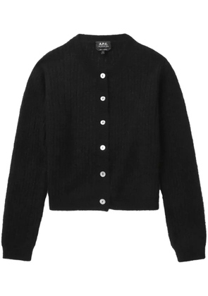 A.P.C. Milo cardigan - Black