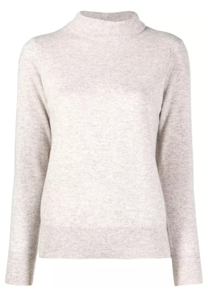 N.Peal cashmere mock-neck jumper - Neutrals