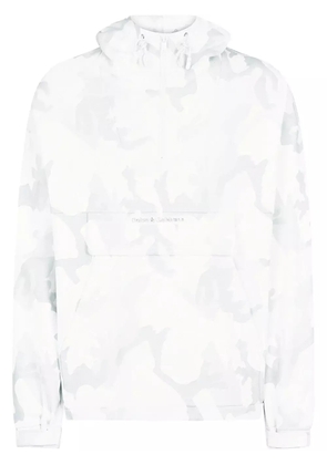 Dolce & Gabbana abstract-print drawstring hoodie - White
