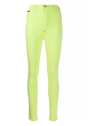 Philipp Plein Super High Waist jeggings - Yellow