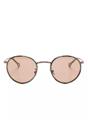 Giorgio Armani round-frame sunglasses - Brown