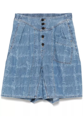 Vivienne Westwood Romario bermuda shorts - Blue