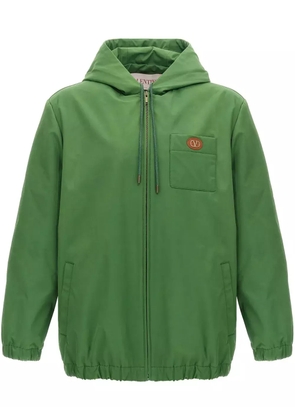 Valentino Garavani VLogo Signature hooded jacket - Green