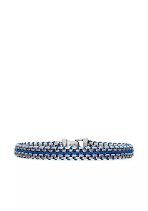 David Yurman sterling silver Woven Box Chain bracelet (10mm)