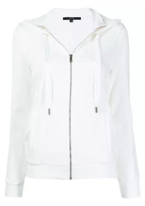 Gucci logo-print cotton hoodie - White