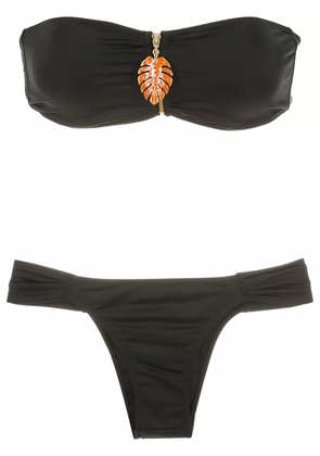 Brigitte Melissa bandeau bikini - Black