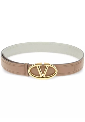 Valentino Garavani VLogo Signature belt - Brown