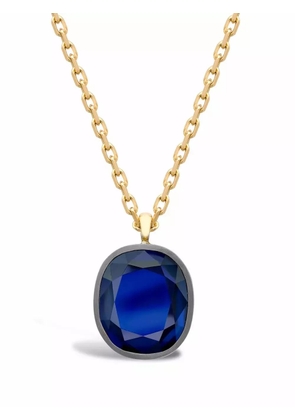 Pragnell 18kt gold Masterpiece sapphire necklace - Pink