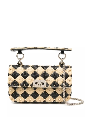 Valentino Garavani Rockstud shoulder bag - Neutrals