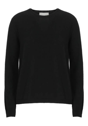 Vanisè crew-neck ribbed sweater - Black