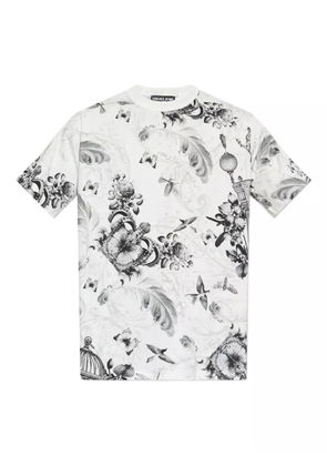 Versace Jeans Couture short-sleeved cotton T-shirt - White
