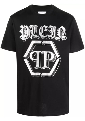 Philipp Plein SS Chrome round-neck T-shirt - Black