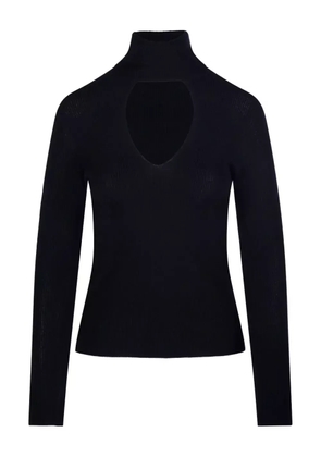 P.A.R.O.S.H. keyhole ribbed jumper - Blue