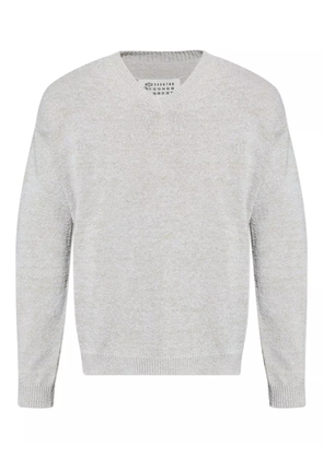 Maison Margiela V-neck sweater - Grey