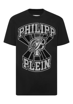 Philipp Plein logo-embellished T-shirt - Black