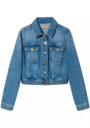 TWINSET flap-pocket denim jacket - Blue