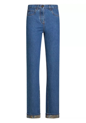 ETRO straight-leg jeans - Blue