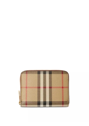 Burberry small Vintage Check wallet - Neutrals
