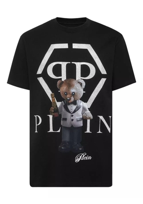 Philipp Plein bear-print T-shirt - Black