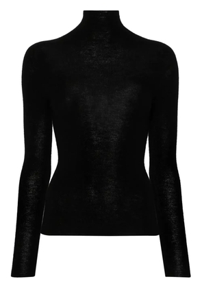BOMPARD seamless extrafine roll-neck sweater - Black
