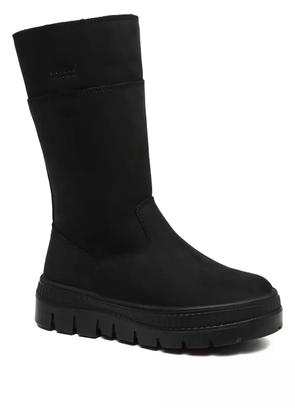 OLANG leather platform boots - Black