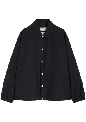 Jil Sander cotton shirt jacket - Blue