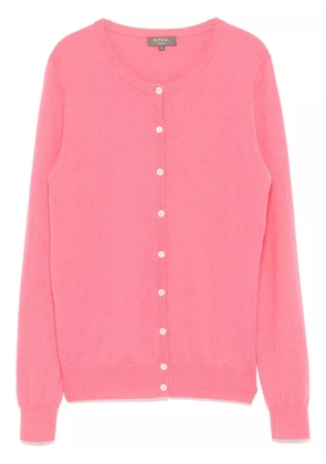 N.Peal Olivia round neck cardigan - Pink