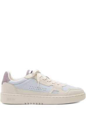 Axel Arigato Dice Lo perforated-panel leather trainers - LIGHT BLUE/OFF WHITE