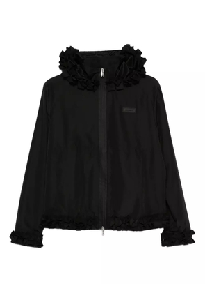 Coperni pleated ribbon jacket - Black
