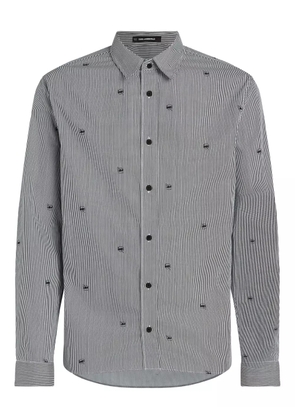 Karl Lagerfeld Ikon striped shirt - Black